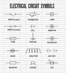 Electrical wiring diagram symbols commonly found in hvac wiring diagrams learn with flashcards, games and more — for free. Electrical Symbols Stock Photos And Images 123rf