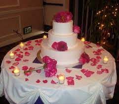 Photo Via Project Wedding Wedding Cake Table Cake Table Cake Table Decorations