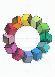 Geometry Symmetry Hexagon Cube Mathart Regolo54 Handmade Rainbow Pencil Circle Disk Structure Geometry Art Geometric Drawing Geometric Art