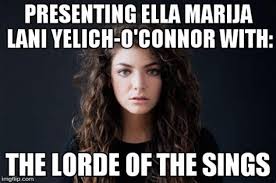 Antonoff 100% wrote the hook of this for lorde and she said no, this is lana doing a melodrama song easily the picture memes adfphit57: Lorde Memes