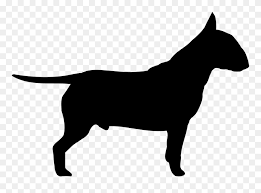American Pit Bull Terrier American Pit Bull Terrier English Bull Terrier Silhouette Clipart 5500347 Pinclipart