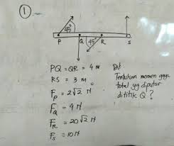 15 4 cm soal 4 tentang resultan vektor segaris saling berlawanan 4. Contoh Soal Momen Gaya Dan Penyelesaian Yang Ditanyakan Besar Momen Gaya Gaya Dan Jarak Brainly Co Id