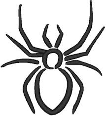 Spider In Outline Machine Embroidery Design Embroidery Designs Hand Quilting Patterns Machine Embroidery Designs