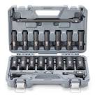 1/2-in Professional Grade Impact Socket Set, Metric, 18-pc Maximum