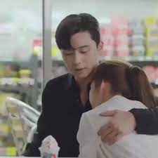 Sleep Cute Gif Sleep Cute Whatswrongwithsecretarykim Discover Share Gifs What S Wrong With Secretary Kim Korean Drama Best Hug Gif