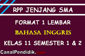 Bahasa indonesia (wajib) satuan pendidikan : Download Silabus Dan Rpp Bahasa Inggris 1 Lembar Kelas Xi K13 Revisi 2021 Canalpendidik