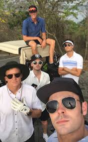 Zac Efron Plays Golf Shirtless
