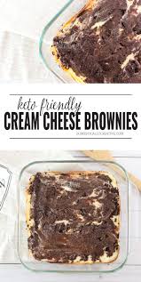 Turn heat to low and cover pan. Fudgy Keto Cream Cheese Brownies Domestically Creative