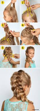 Large Braid Turquoise Top Blonde Hair White Background Short Hairstyles For Little Girls In 2020 Baby Girl Hairstyles Little Girl Hairstyles Girl Hairstyles