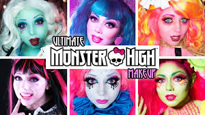 monster high makeup pilation