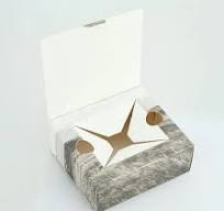 Custom Empty Flip Open Packaging Boxes Soap Paper Clamshell ...