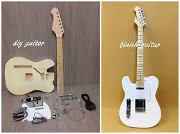 Diy guitars is australia's home of the best guitar kits. Left Handed Complete No Solder Diy Kit 218 Telecaster Style Reverb