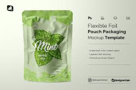 Branding mobile & web print product scene creator view all mockups. Flexible Foil Pouch Packaging Mockup Creative Photoshop Templates Creative Market