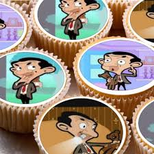Do Not Put Wafer Paper On Fresh Cream Or Butter Cream Cakes Wafer Paper Can Be Baked Onto Bread Cakes Should Be Very Mr Bean Cake Paper Cake Mr Bean Birthday