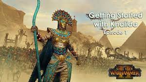 Queen Khalida legendary start guide, first half Total war Warhammer 2 -  YouTube