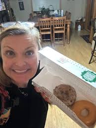 Lula day shopping and krispy kreme treats