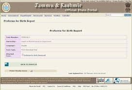 Every kind or format of a certificate form is unique to its purpose, which is why it is important to label these forms so that they can be properly organized. Jammu And Kashmir Birth Certificate Application Indiafilings