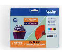 To change the printer driver to grayscale, follow the. Buy Brother Lc123 Lc129xl Cyan Magenta Yellow Black Ink Cartridges Multipack Free Delivery Currys