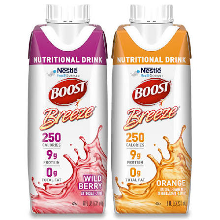 Nestlé Health Science - BOOST Breeze® - Clear-Liquid Nutritional Drink