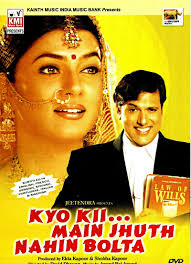 Kyo Kii ... Main Jhuth Nahin Bolta. Film mit Govinda. Originale KMI DVD