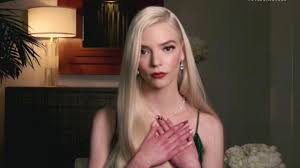 She is american, british, and argentinian all at the same time. Anya Taylor Joy Settles The Side Part Debate At The Golden Globes News Dome