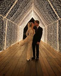 Love Kaley Cuoco S Wedding Jumpsuit Wedding Jumpsuit Hollywood Wedding Celebrity Wedding Photos