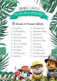 Chasse Au Tresor Feuillet A Telecharger Pour La Chasse Au Tresor Edition Speciale Pat Patrouill Chasse Au Tresor Activites Nature Enfants Jeux Pat Patrouille