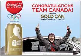 Registration on or use of this site constitutes acceptance of our ter. Coca Cola To Release Gold Can Commemorating The 2010 Olympics Bevwire