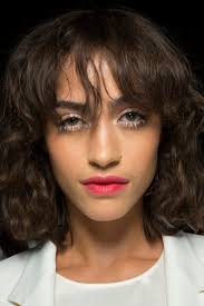 Short red haircut with side bangs. The 8 Prettiest Fall Makeup Trends 2019 Has To Offer Thefashionspot