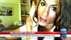 Transgender sex worker who infected a man with HIV has her jail sentence  slashed to four years