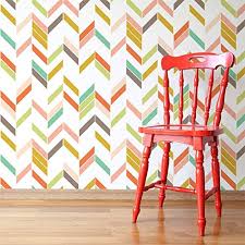 The begging started a few months ago… and never stopped. Royal Design Studio Stencils Herringbone Shuffle Modern Wall Stencil Painting A Colorful Wallpaper Look For Nursery Or Kids Room Buy Online In Fiji At Fiji Desertcart Com Productid 65650124