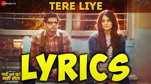 Tere Liye Lyrics Mard Ko Dard Nahi Hota Radhika Madan Abhimanyu Dassani Karan Kulkarni 2019 Chords Chordify Unlike other songs 'rappan rappi rap' has unorthodox lyrics with a tinge of local slangs and rocking music which will make you groove and smile at the same time. tere liye lyrics mard ko dard nahi