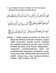 Previously, i had written an article documenting muhammad's false prophecies. Presentasi 1 Al Qur An Surat Ar Rum 41 42