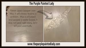This multipurpose chalk paint dries to a matte finish, which creates a chalky appearance. Using Annie Sloan Matte Or Gloss Lacquer Important Tips The Purple Painted Lady
