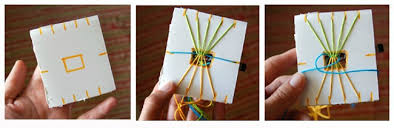 Detach the strings from the wheel and tie a knot at the end of the braid. Make A Friendship Bracelet Loom With This Pattern