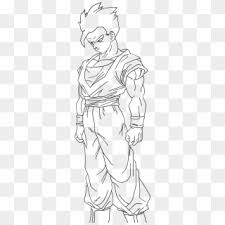 Dragon ball z coloring pages. 7 Pics Of Dbz Gohan Coloring Pages Dragon Ball Z Ultimate Gohan Drawing Hd Png Download 1000x2500 3456861 Pngfind