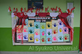 Sekolah smp dan smk idn berada dibawah yayasan idn dengan pembina bapak dedi gunawan, mt, ccie. Mading 17 Agustus Sekolah Al Syukro Universal