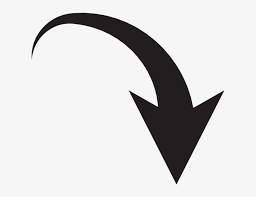 Abstract curved blue arrow on transparent png. Down Arrow Png Transparent Icon Emblem Free Transparent Png Download Pngkey