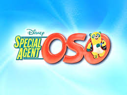 On a yellow background the logo jumps in, and the animal says spiffy! and winks. Special Agent Oso Wikipedia
