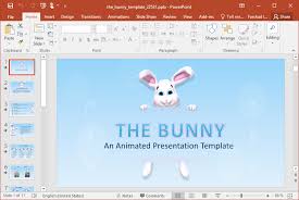Find this pin and more on graphics for easter by paul arellano. Animated Easter Bunny Powerpoint Template