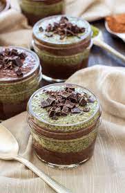 Chia seeds are a good source of calcium, iron, and vitamin c, and they can be sprinkled over a salad, on top of oatmeal or yogurt, or added to a smoothie. Chocolate And Matcha Chia Pudding Parfaits Recipe Runner