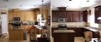 Atlanta cabinet refacing services during a cabinet refacing project, the contractor updates the exterior appearance of cabinets by applying a veneer to the cabinet boxes and installing new cabinet. Kitchen Cabinet Refacing Atlanta Free Estimates