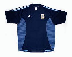 Argentina busca recuperação nas eliminatórias contra a colômbia; Argentina 2002 Away Kit