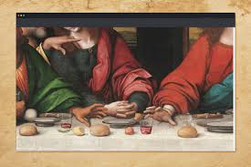 Es cuadros religiosos del sagrado corazón y la ultima cena también se hallan en las habitaciones. Disfruta De La Ultima Cena De Leonardo Da Vinci Hasta El Ultimo Detalle Gracias Esta Version Digitalizada Por Google