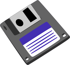Image For Floppy Diskette Computer Clip Art Disk Free Clip Art Green
