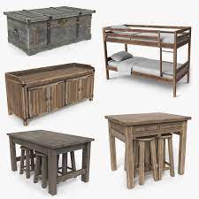 Maybe you would like to learn more about one of these? Old Wood Furniture Model Turbosquid 1678294