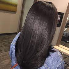 Relaxed Perm Lace Closure Straightening Natural Hair Long Hair Styles Natural Hair Styles