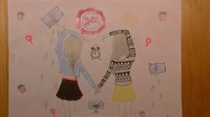 Bff Tekening Bff Tekenen Vriendinnen