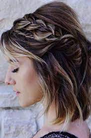 27 Terrific Shoulder Length Hairstyles To Make Your Look Special Braids For Short Hair Winter Hairstyles Shoulder Length Hair