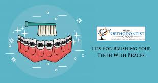 Each time your brush your teeth, take time to floss as well. Tips For Brushing Your Teeth With Braces Miami Orthodontist Group